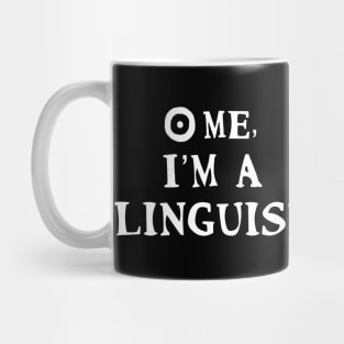 Linguistics Major Tee Shirt Mug